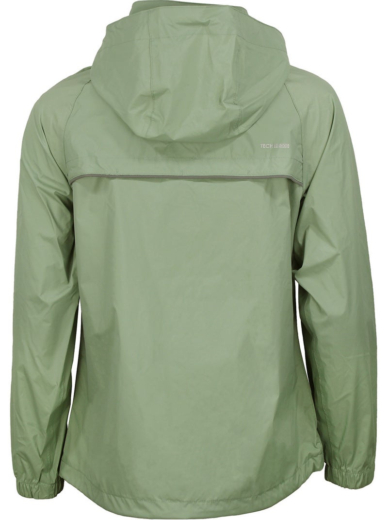 Coupe vent imperméable ABREST - PEAK MOUNTAIN Kaki - Kiabi