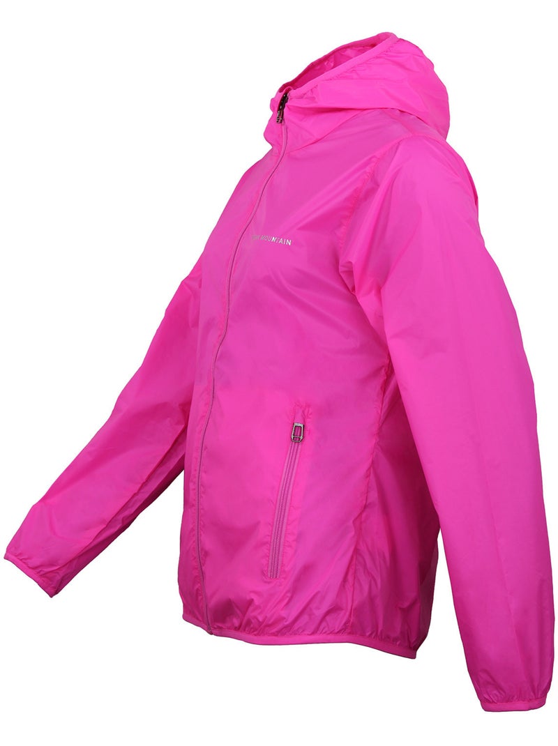 Coupe vent imperméable APLUIE - PEAK MOUNTAIN Rose fushia - Kiabi