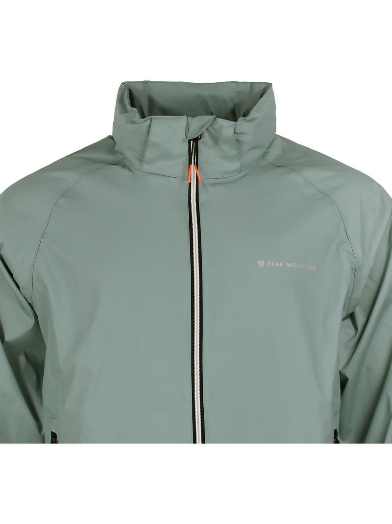 COUPE-VENT IMPERMEABLE HOMME CABREST - PEAK MOUNTAIN Bleu gris - Kiabi