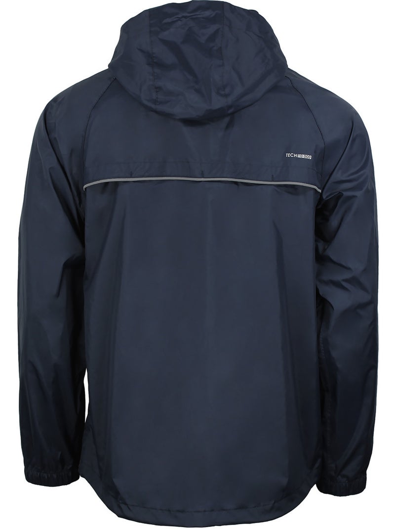 COUPE-VENT IMPERMEABLE HOMME CABREST - PEAK MOUNTAIN Bleu marine - Kiabi