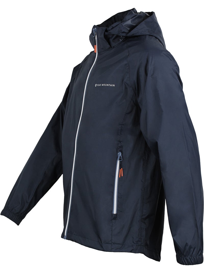 COUPE-VENT IMPERMEABLE HOMME CABREST - PEAK MOUNTAIN Bleu marine - Kiabi