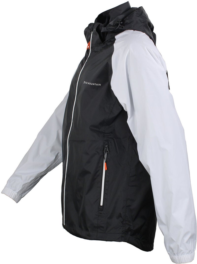 COUPE-VENT IMPERMEABLE HOMME CABREST - PEAK MOUNTAIN Noir Noir Blanc - Kiabi