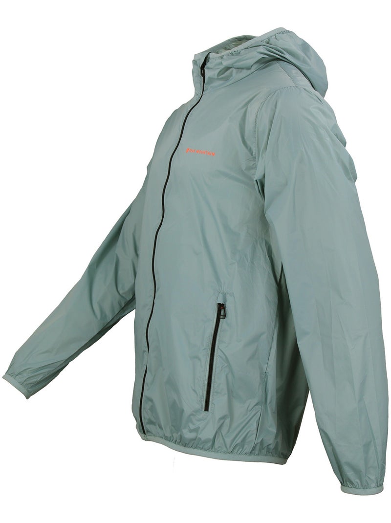 COUPE-VENT IMPERMEABLE HOMME CAPLUIE - PEAK MOUNTAIN Vert d'eau - Kiabi
