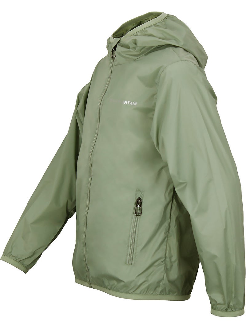 COUPE-VENT IMPERMEABLE MIXTE ECAPLUIE MIXTE - PEAK MOUNTAIN Kaki - Kiabi