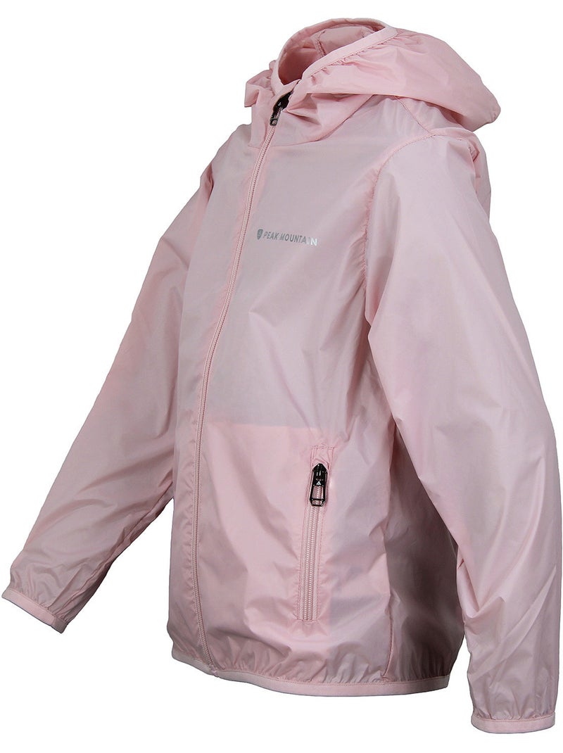 COUPE-VENT IMPERMEABLE MIXTE ECAPLUIE MIXTE - PEAK MOUNTAIN Rose - Kiabi