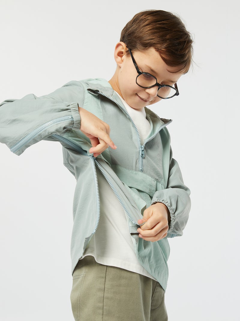 Coupe-vent léger - So Easy Vert d'eau - Kiabi