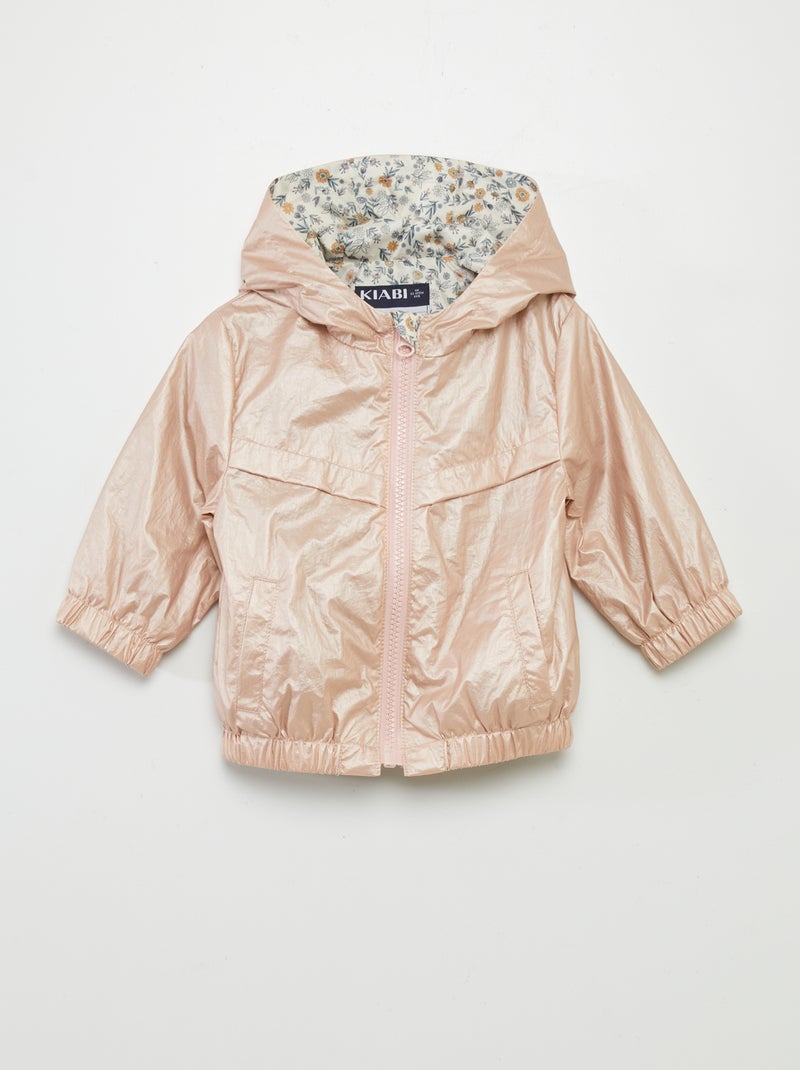 Coupe vent métallisé Rose - Kiabi
