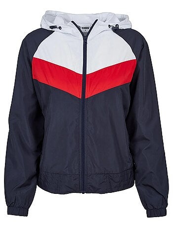 Coupe-vent motif/style trois tons - urban classics
