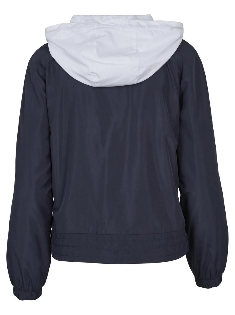 Coupe-vent motif/style trois tons - urban classics Bleu marine - Kiabi