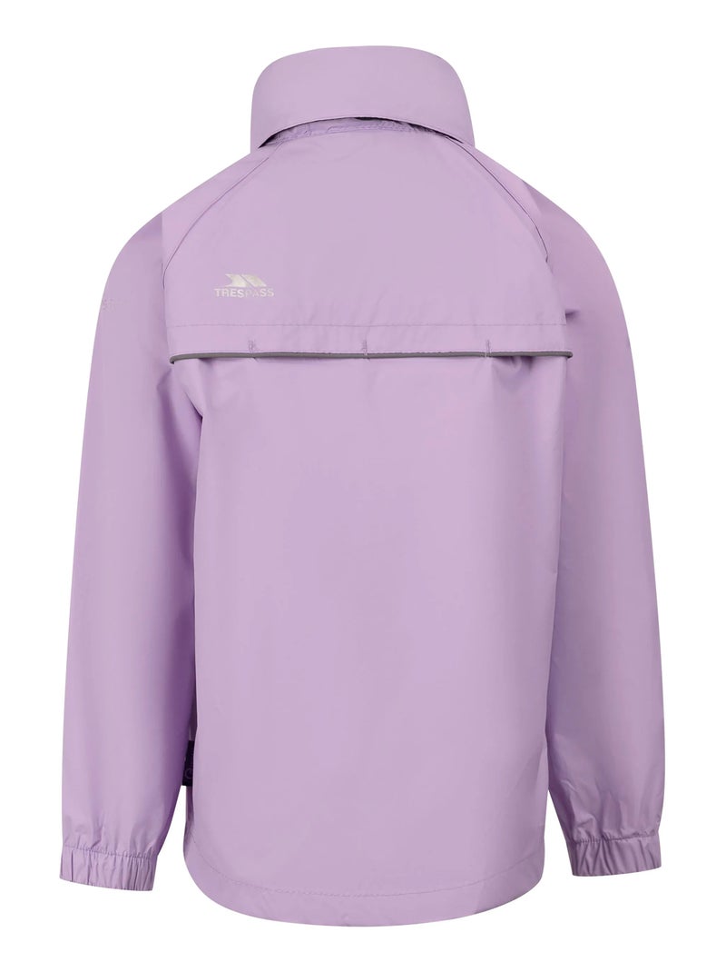 Coupe-vent pliable qikpac - trespass Bleu lavande - Kiabi