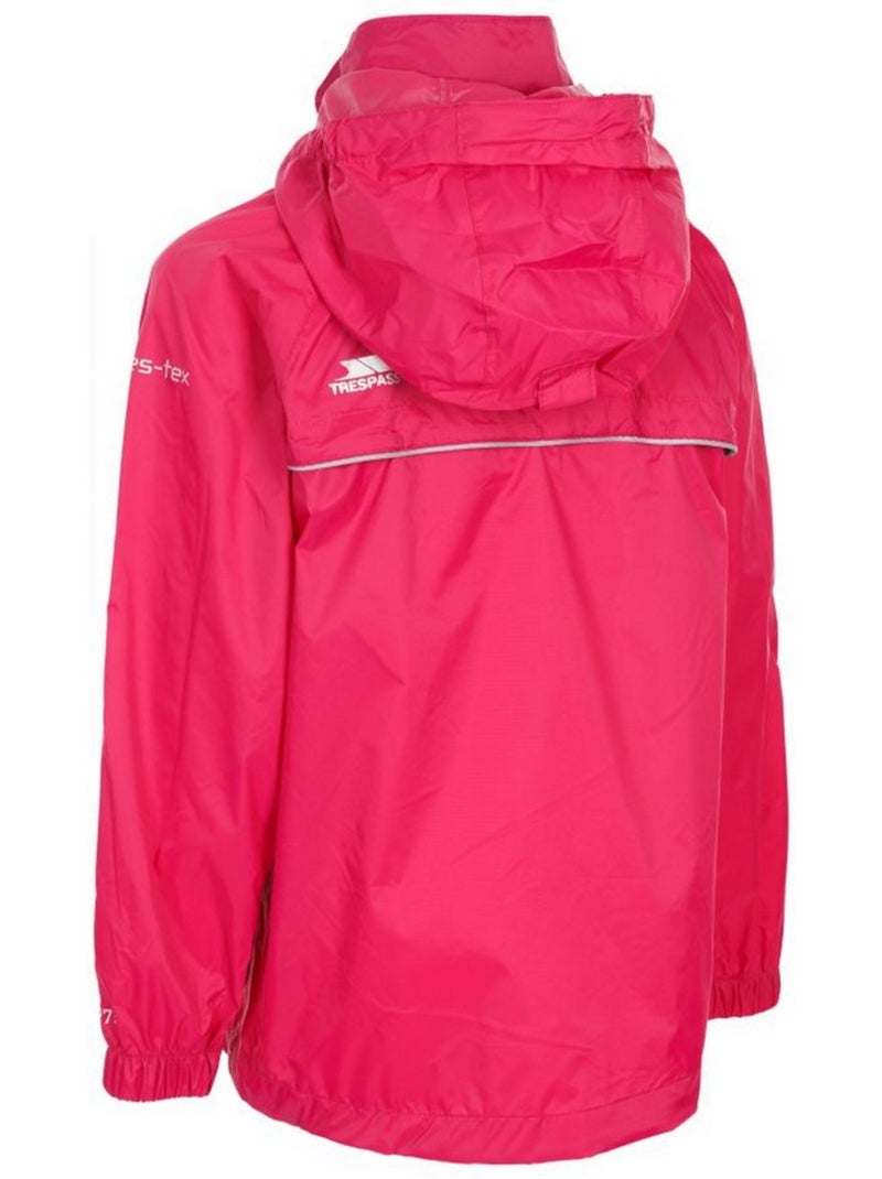 Coupe-vent pliable qikpac - trespass Rose foncé - Kiabi