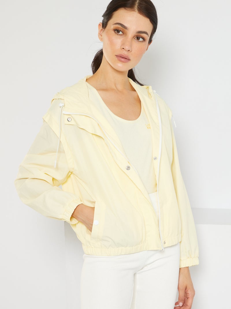Coupe vent sport Jaune - Kiabi
