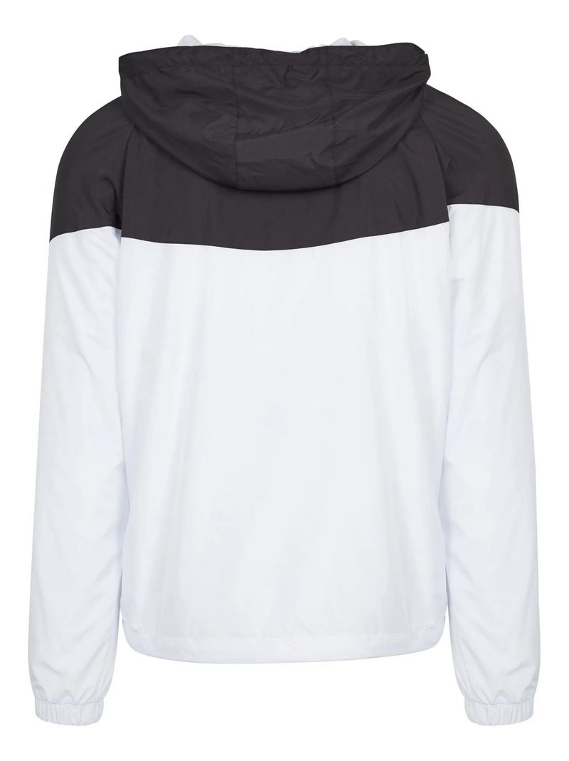 Coupe-vent tech windrunner - urban classics Noir Blanc - Kiabi
