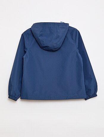 Coupe-vent uni à capuche - Collection facile à enfiler