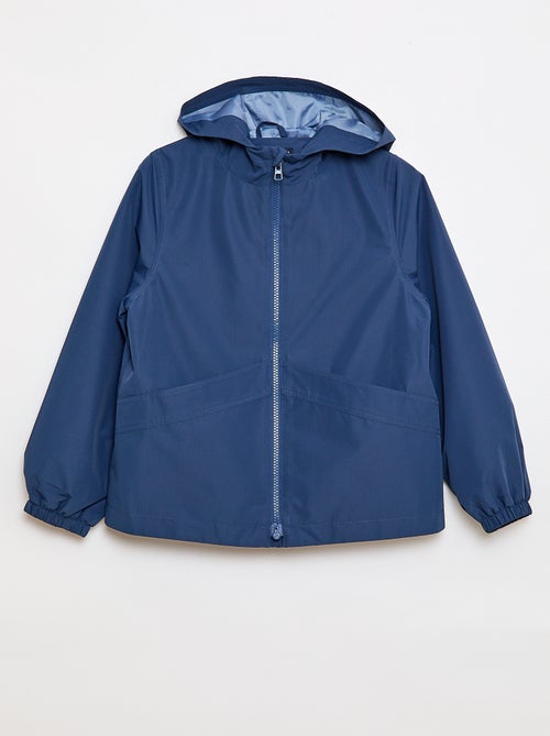 Coupe-vent uni à capuche - So Easy - Kiabi