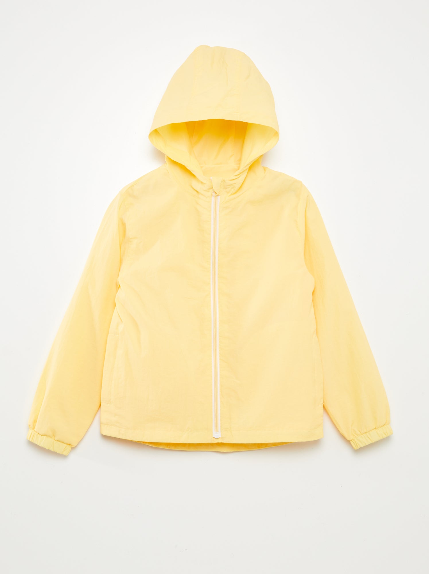 manteau jaune kiabi