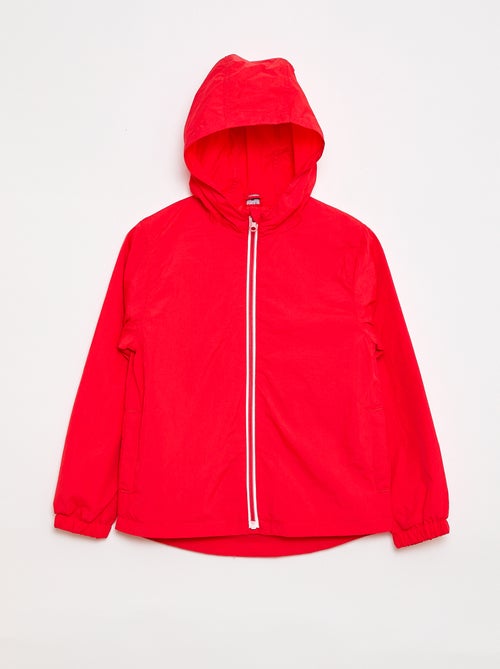 Coupe-vent uni pliable dans sa capuche - Kiabi