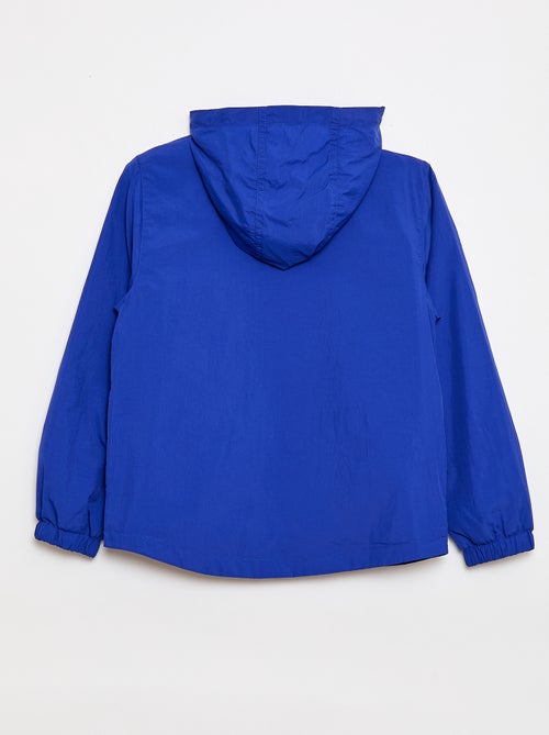 Coupe-vent uni qui se range dans sa capuche - Kiabi