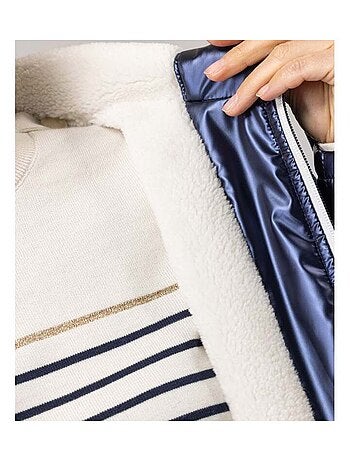 Coupe vente doublé sherpa - Terre de Marins