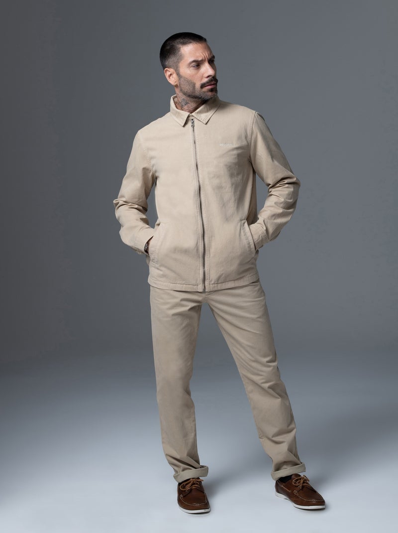 Coupe/vent  Story Jaguard Redskins Beige - Kiabi