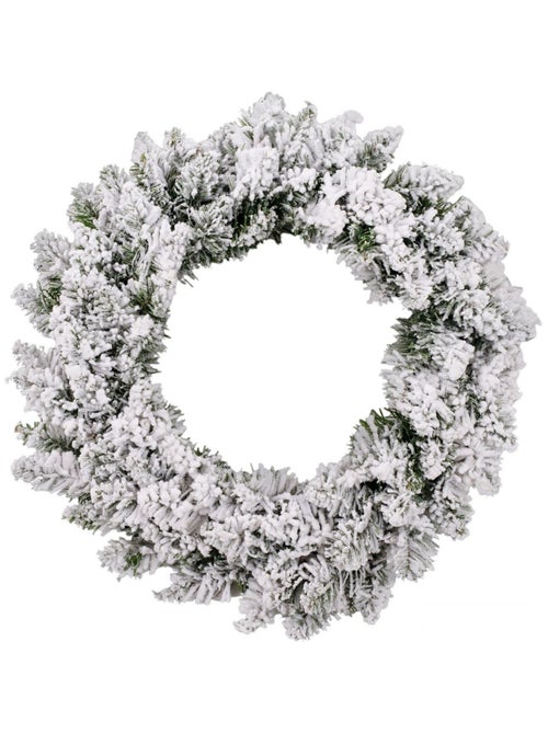 Couronne de Noël avec Flocons Blooming - Kiabi