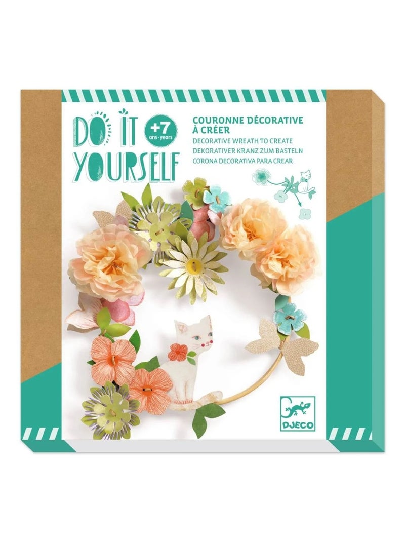 Couronne décorative à créer Dalia - Do It Yourself Multicolore - Kiabi