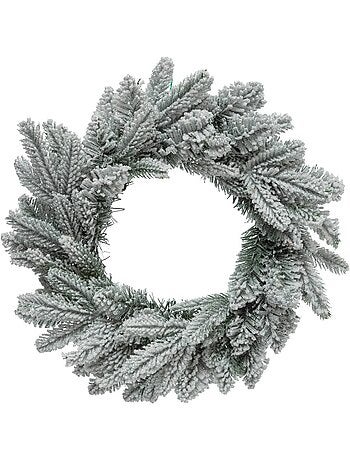 Couronne frosty d40 cm
