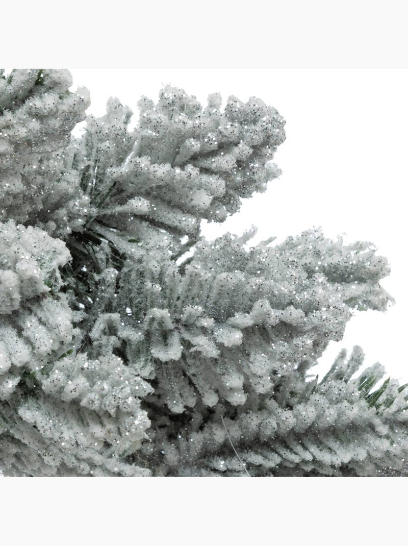 Couronne frosty d40 cm Transparent - Kiabi