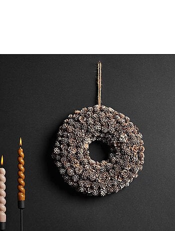Couronne mini pommes de pin Ø 30 cm - Rico Design