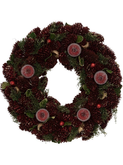 Couronne pommes d35 cm - Kiabi