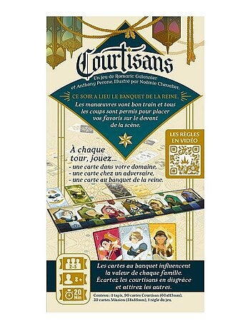 Courtisans le jeux de strategie