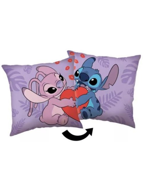 Coussin - 40x40 cm, violet en polyester - lilo et stitch disney - Kiabi Coussin - 40x40 cm, violet en polyester - lilo et stitch disney - Kiabi