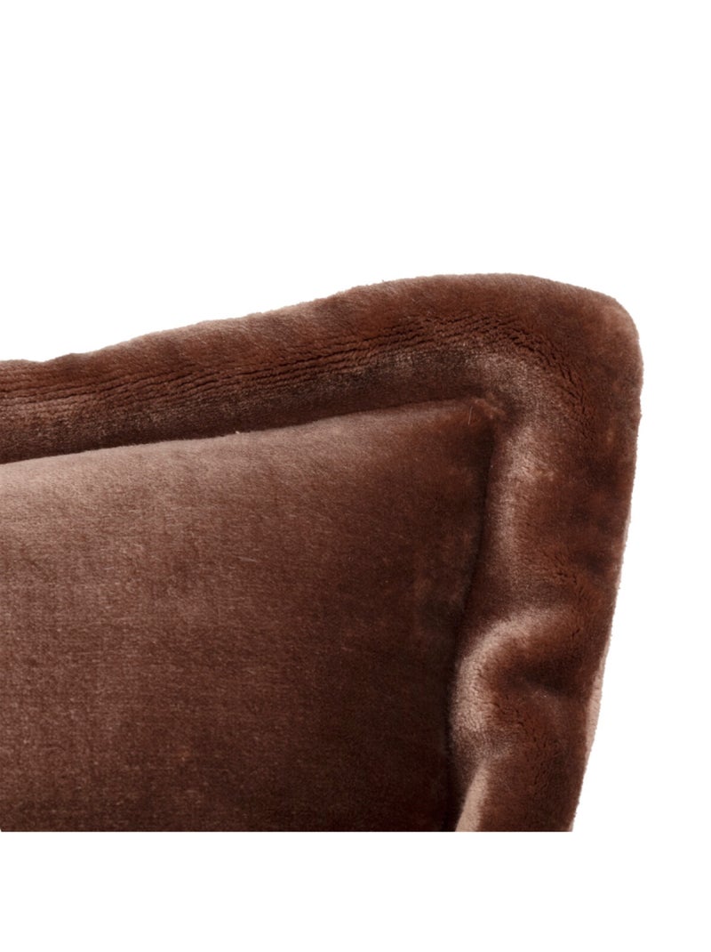 Coussin - Atmosphera - 100% Polyester Marron - Kiabi