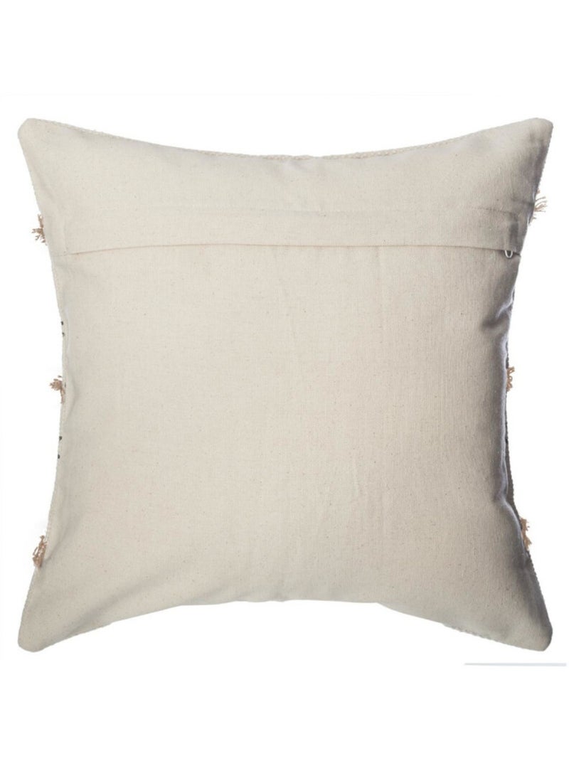 Coussin - Atmosphera - Coton Beige chiné - Kiabi