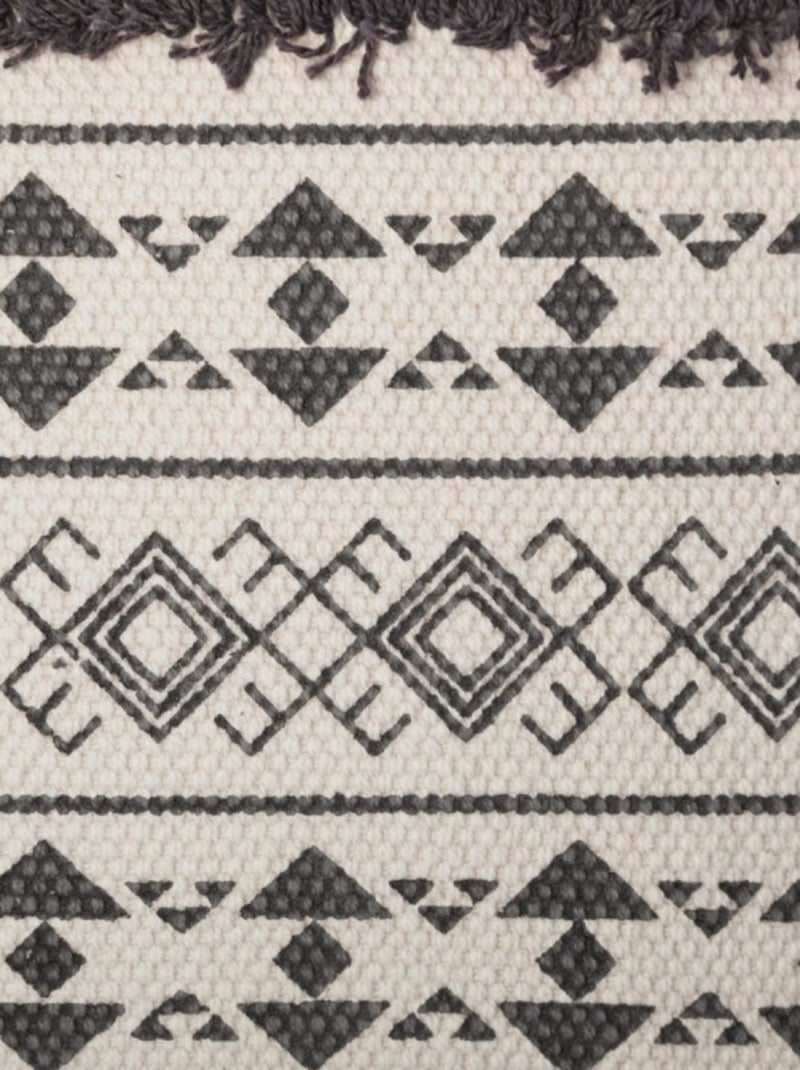 Coussin - Atmosphera - Coton Gris - Kiabi