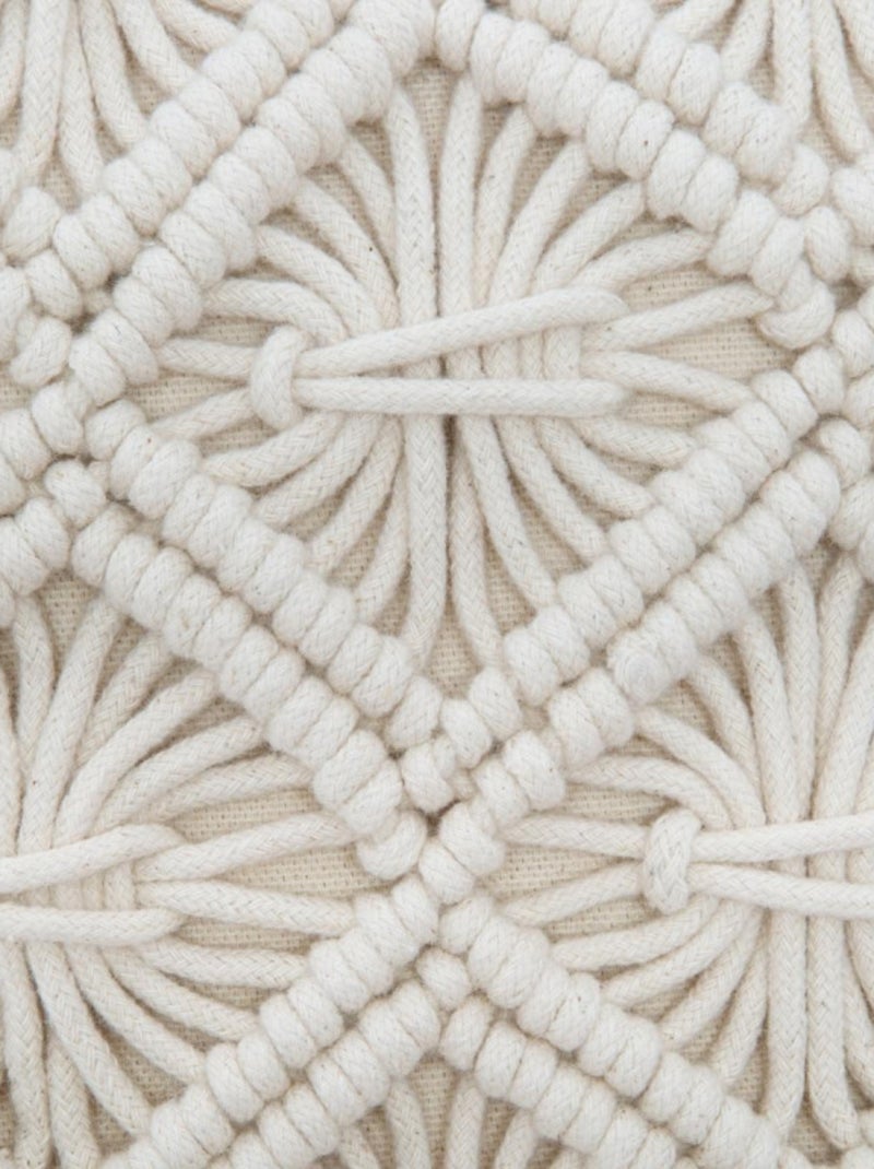 Coussin - Atmosphera Beige - Kiabi