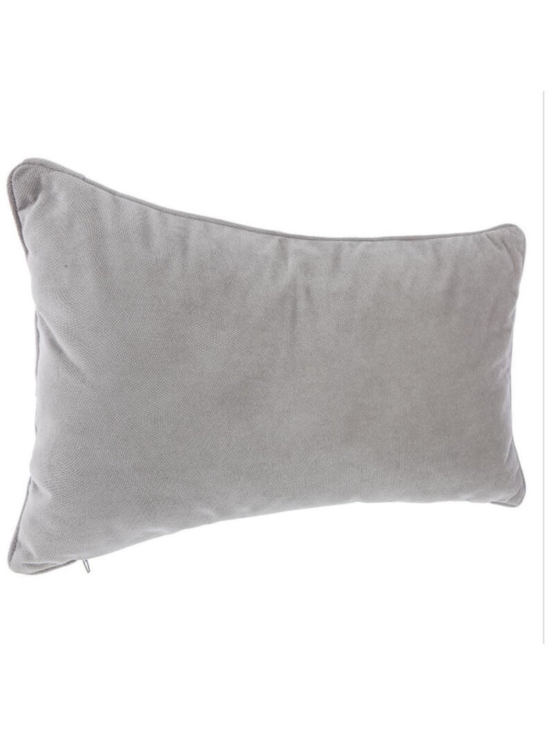 Coussin - Atmosphera Gris clair - Kiabi