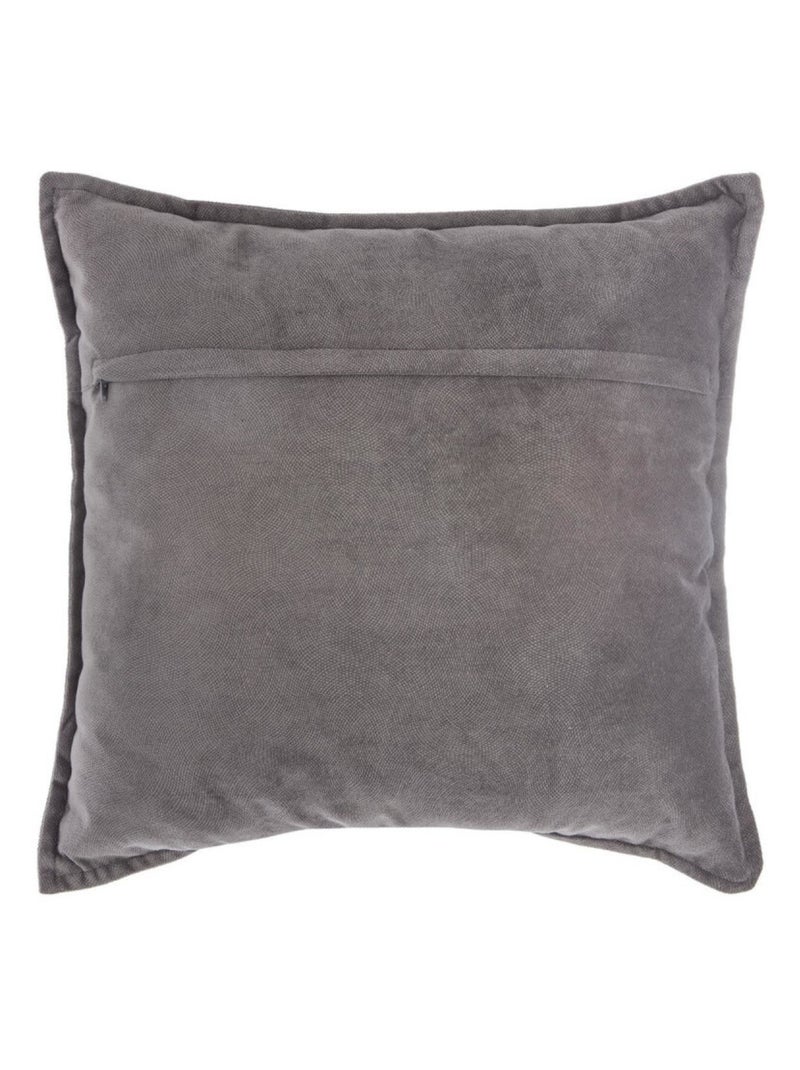 Coussin - Atmosphera Gris foncé - Kiabi