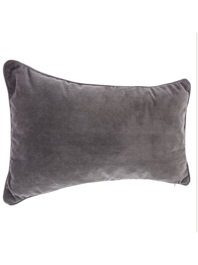 Coussin - Atmosphera Gris foncé - Kiabi
