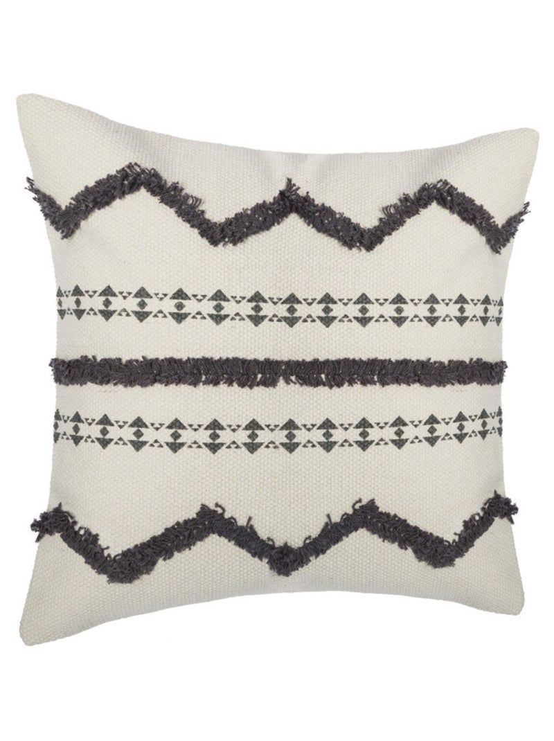 Coussin - Atmosphera Gris - Kiabi