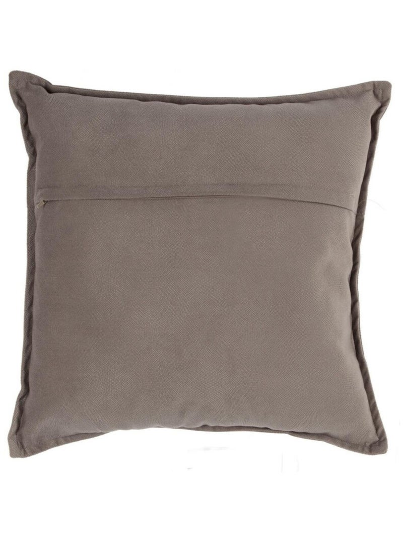 Coussin - Atmosphera Gris taupe - Kiabi