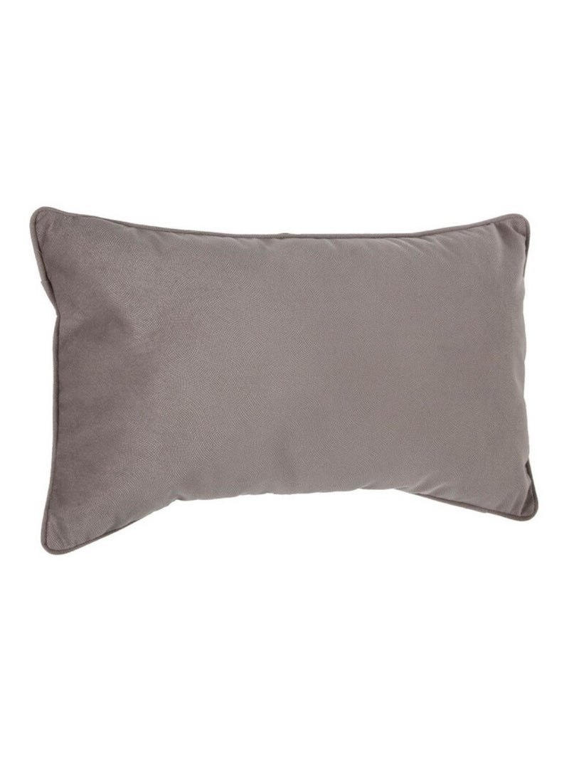 Coussin - Atmosphera Gris taupe - Kiabi