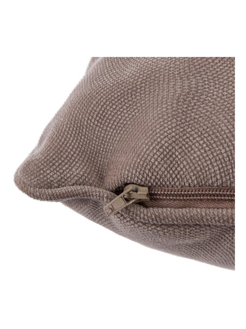 Coussin - Atmosphera Gris taupe - Kiabi