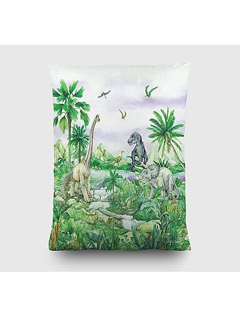 Coussin - dinosaures en couleur - 40x40 cm