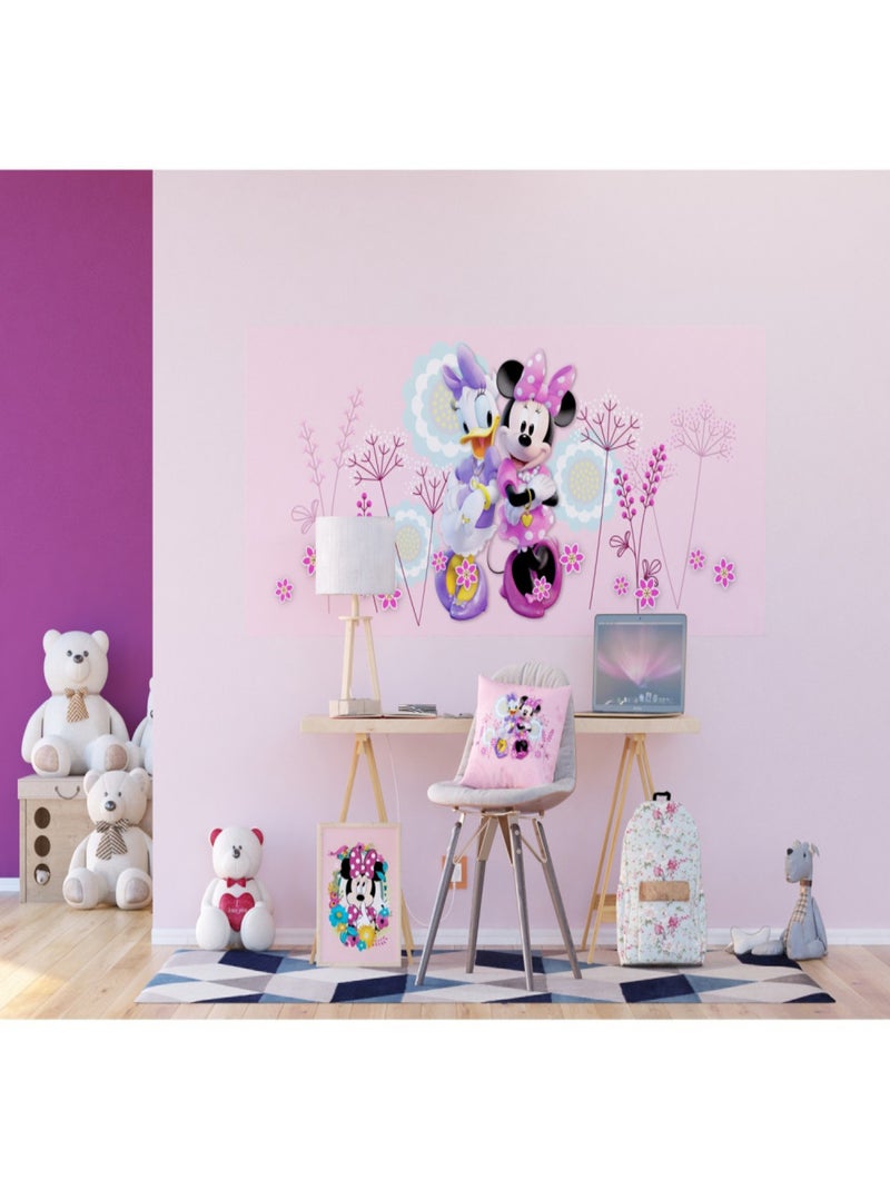 Coussin - Disney Minnie et Daisy 40x40 cm Multicolore - Kiabi