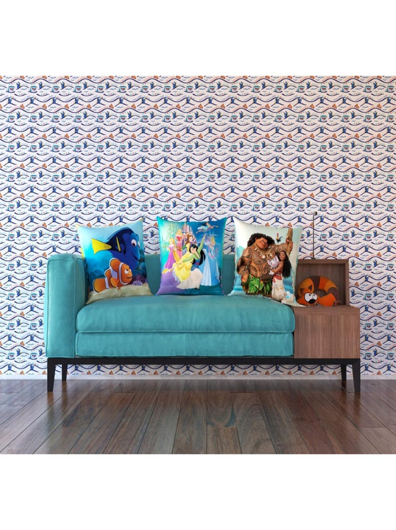 Coussin - Disney Vaiana  Maui et Pua pig - 40x40 cm Multicolore - Kiabi