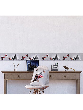 Coussin - Harry Potter Quidditch 3 personnages - 40x40 cm