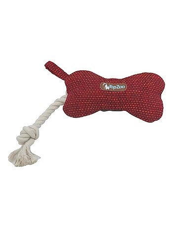 Coussin - jouet pour chien avec corde coton DOUDOU GRANADA