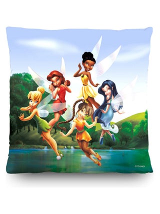 Coussin - La fée Clochette et ses amies - 40x40 cm