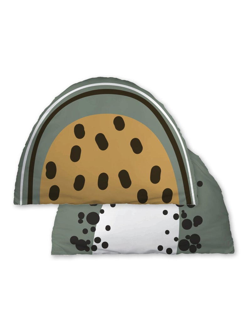 Coussin - L'effet papillon - 100 % Coton 57 Fils/cm² Blanc Multicolore - Kiabi